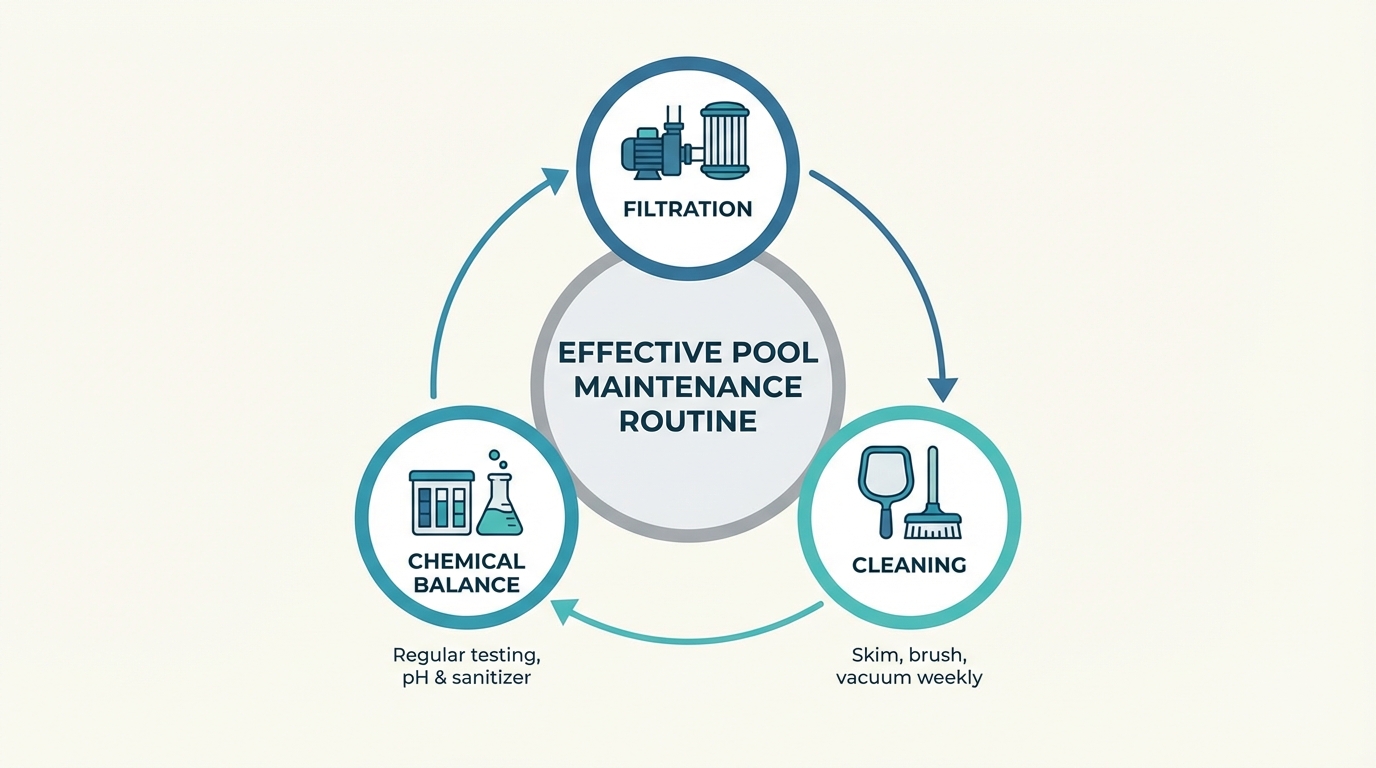 découvrez les causes courantes de la formation de mousse dans votre piscine et apprenez les méthodes efficaces pour l'éliminer et prévenir son apparition.