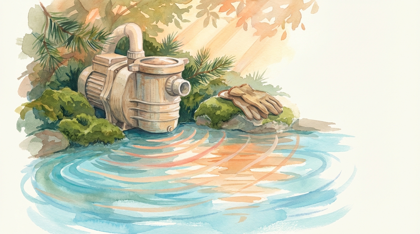 découvrez pourquoi votre pompe de piscine fait du bruit et comment savoir si c'est un fonctionnement normal ou un signe de panne à ne pas négliger.